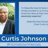 School Board Chair Curtis Johnson