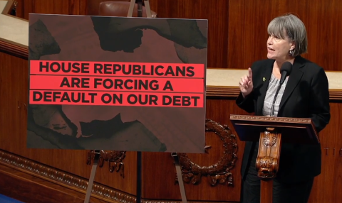 Congresswoman McCollum speaks on the House Floor demanding Republicans join Democrats to avoid a devastating default