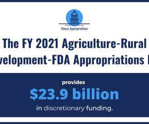 FY 21 Ag Appropriations